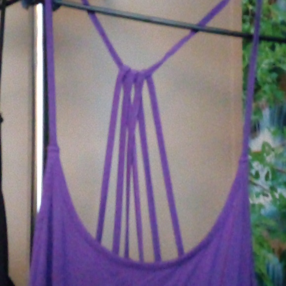 Lascana Purple and black Tank Top - Picture 3 of 14